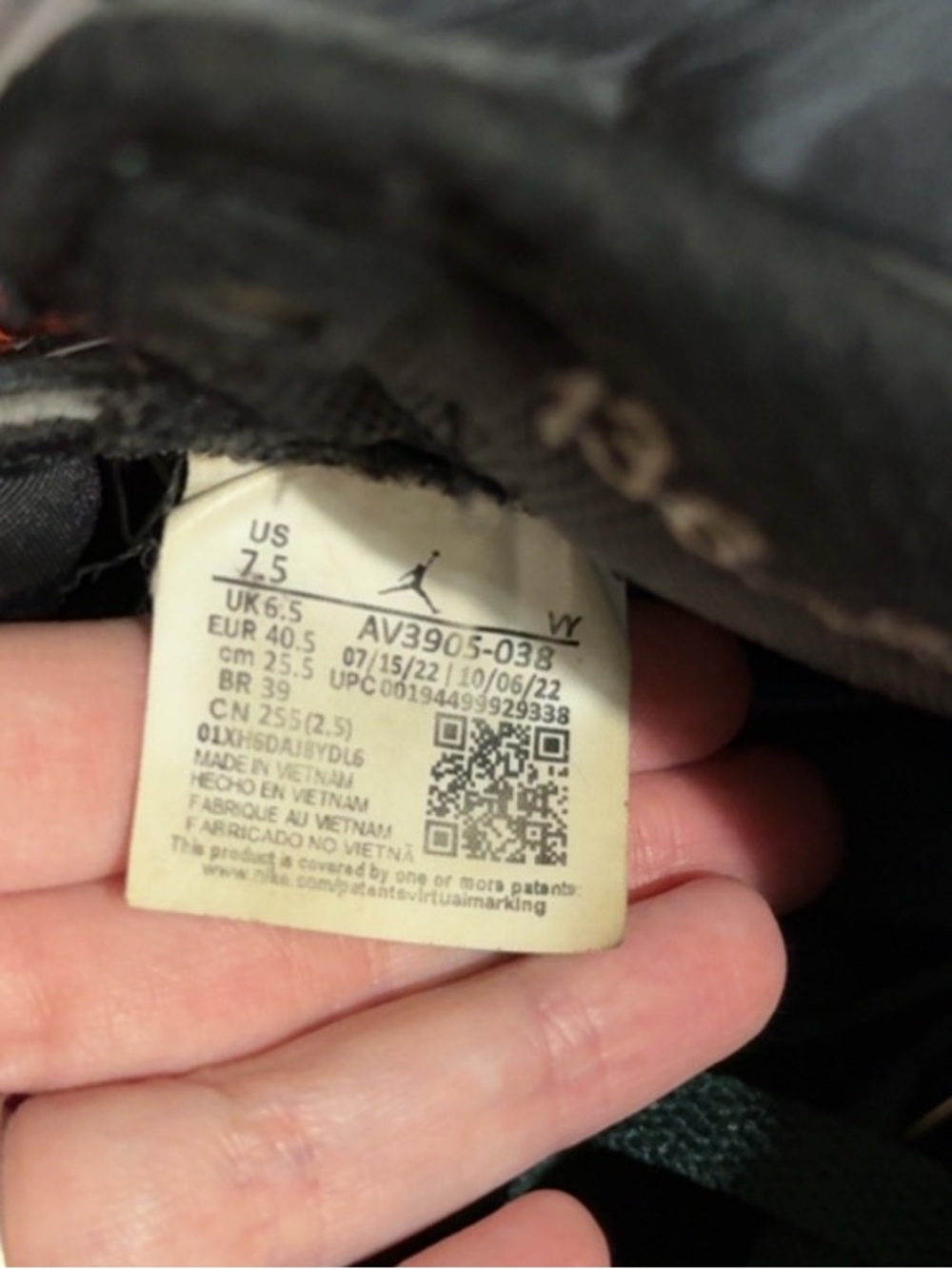 Nike Air Jordan 1 retro high OG x SoleFly “friends & family” Art Basal sneakers - Picture 5 of 12